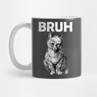 Lispe Cat Bruh Mug